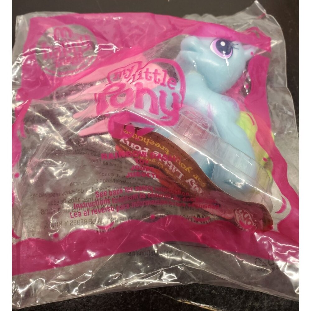 My Little Pony Rainbow Dash Toy 25th Birthday‎ Celebration Collectible McDonalds